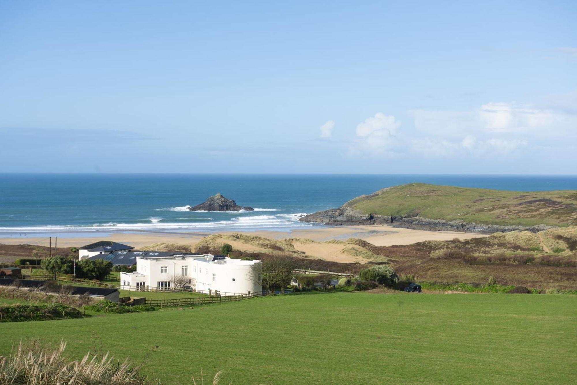 Beachview Apartment 6, Crantock, Newquay Extérieur photo