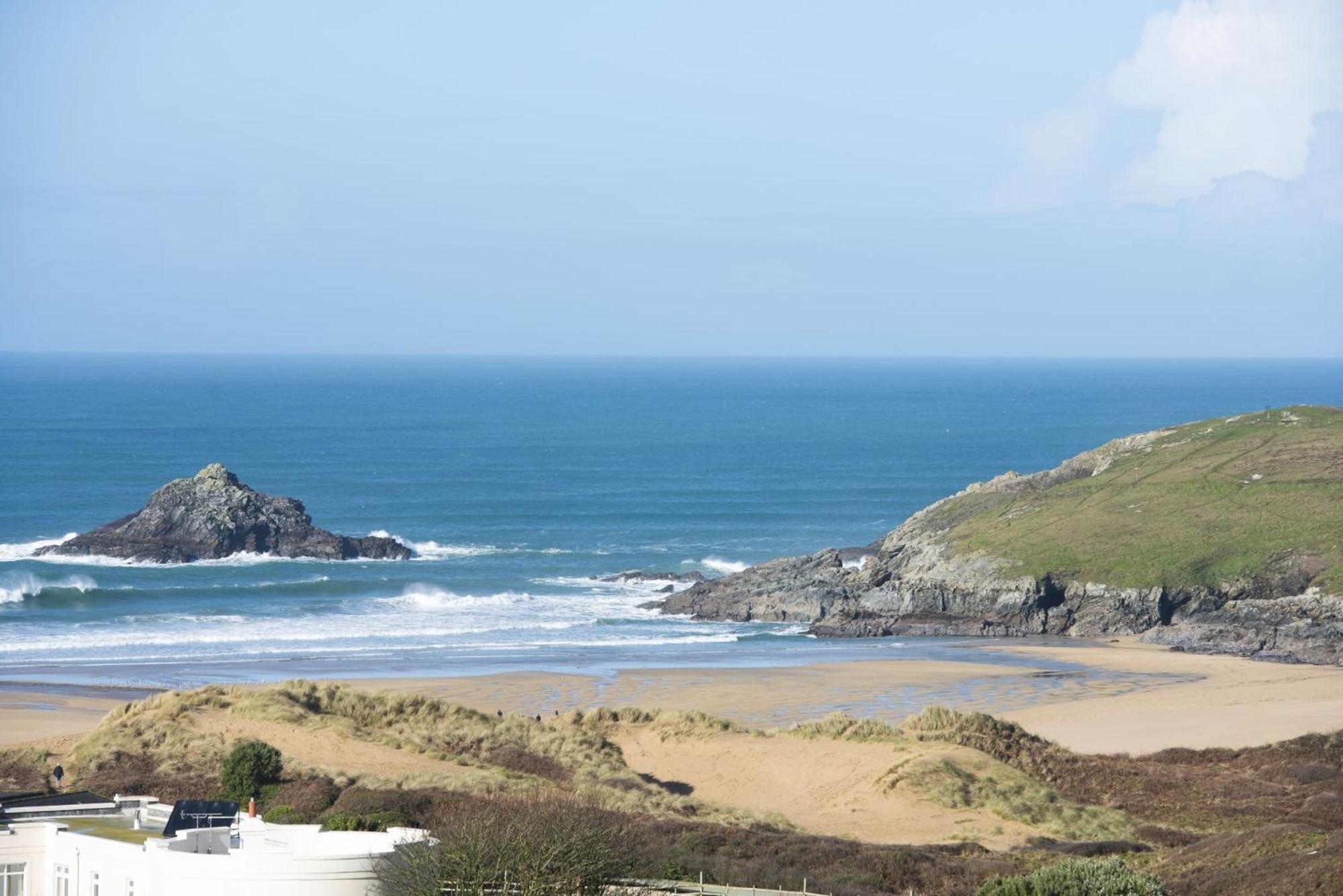 Beachview Apartment 6, Crantock, Newquay Extérieur photo